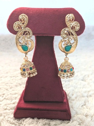 Bollywood inspired earrings - bollywood,