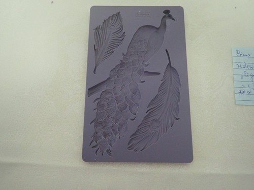 Silikon mould regal peacock - mould,
