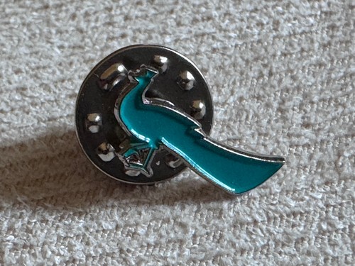 Peacock computer pin - peacock, cebit