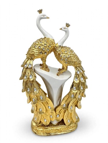 Luxus goldener pfau - luxus,