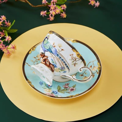 Bone china elegant pfau - china,