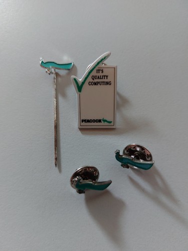 Peacock computer pins stück - peacock,