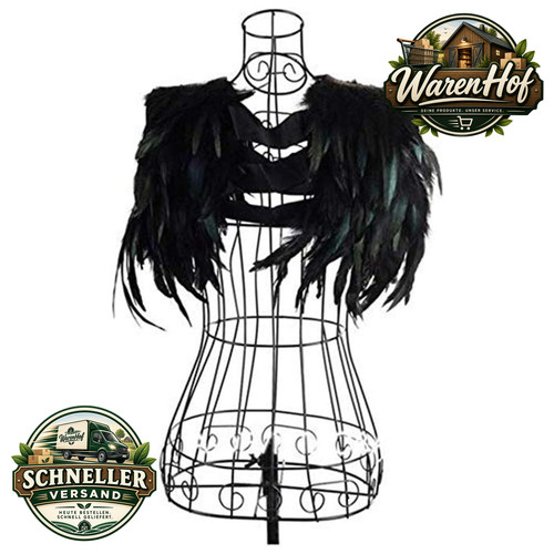 Schulter cape peacock mit - schulter-cape,