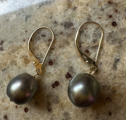 Ohrringe 585 perle - gg, 585,